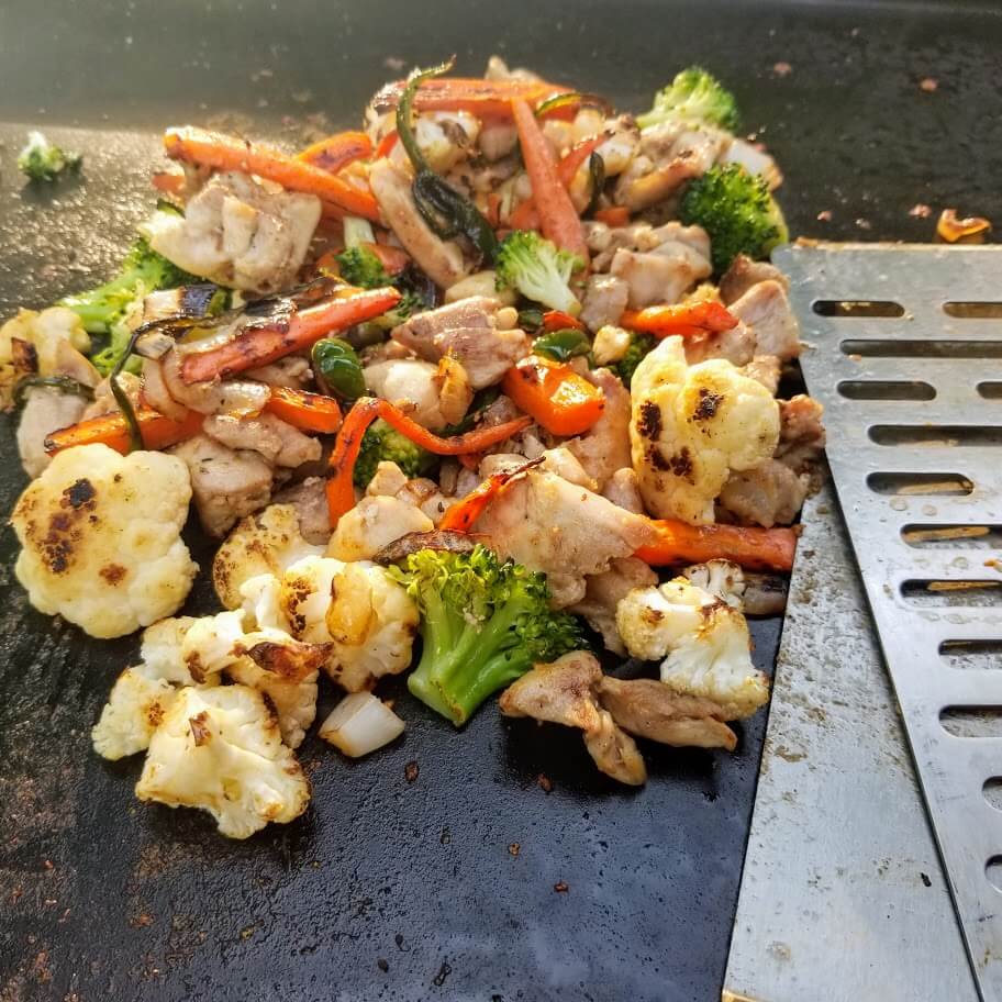 StirFry On The Griddle